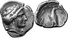 THE COINAGE OF OLYMPIA Multiple Lots of Coins from Olympia Estimate: CHF 1'650.00 Ten silver coins of the 5th – 3rd centuries. 1, Stater (11.81 g 9). Head of Hera right / Eagle left, head right. Seltm