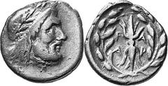 THE COINAGE OF OLYMPIA Multiple Lots of Coins from Olympia Estimate: CHF 950.00 Eleven silver hemidrachms of the 3rd century, with some die links. 1-8 Zeus /Thunderbolt (2.52 g 12; 2.50 g 9; 2.25 g 11