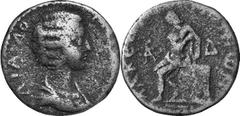 Lakedaimon / Sparta Lakedaimonian coinage of the 40s and 30s BC Estimate: CHF 250.00 Lot of two 4 Assaria pieces. Julia Domna. 943.1 (AE, 9.98 g, 24 mm, 6), c. 198-212. Draped bust of Domna to right. 