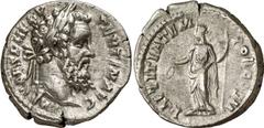 Roman Coins Roman Coins Estimate: CHF 1'600.00 Pertinax, 1 January - 28 March 193. Denarius (Silver, 3.29 g 6), late January-March 193. IMP CAES P HELV PERTIN AVG Laureate head of Pertinax to right. R