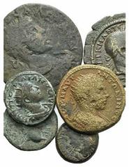 Lot of 6 Æ Roman Provincial coins, including Thrace, Nikopolis; Pontos, Amasia; Bithynia, Nicaea; Lydia, Hypaepa and Philadelphia. LOT SOLD AS IS, NO RETURNS