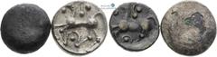 Celts | Kelten Moravia / Lower Austria, Celts Obol (2 pcs). Roseldorf / Němčice II type Mähren / Niederösterreich, Kelten Obol (2 Stk.). Typ Roseldorf / Němčice II Morava / Dolní Rakousko, Kelti Obol 