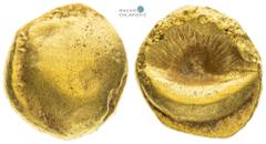 Celts | Kelten Bohemia, Celts Stater (2nd/1st century BC). Muschel type. Böhmen, Kelten Stater (2./1. Jh. v. Chr.). Muscheltyp Čechy, Kelti Statér (2./1. stol. př. Kr.). Mušlový typ 7,32 g, 13-16 mm, 