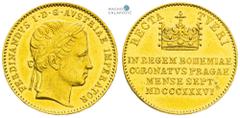 Austrian Empire | Kaisertum Österreich Ferdinand I of Austria, Austrian Empire Gold token 1836 (Ducat). Coronation of the Bohemian king in Prague. . Vienna. Ferdinand I. ( Österreich ), Kaisertum Öste