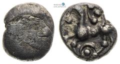 Celts | Kelten Moravia / Lower Austria, Celts Obol (1st half of 2nd century BC). Roseldorf / Němčice II type. Flan defect. Mähren / Niederösterreich, Kelten Obol (1. Hälfte des 2. Jh. v. Chr.). Typ Ro