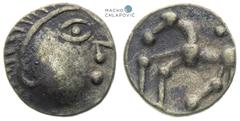 Moravia, Celts. Obol (2nd/1 st century BC). Staré Hradisko F type. Nice patina. Rare! Mähren, Kelten. Obol (2./1. Jh. v. Chr.). Typ Staré Hradisko.F. Schöne Patina. Selten! Morava, Kelti. Obol (2./1. 