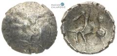 Central Europe, Celts. Obol (1st century BC). Karlstein type. Mitteleuropa, Kelten. Obol (1. Jh. v. Chr.). Typ Karlstein. Střední Evropa, Kelti. Obol (1. stol. př. Kr.). Typ Karlstein. 0,4 g, 9 mm, Ag