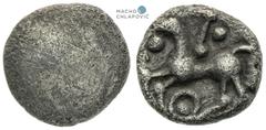Celts | Kelten Moravia / Lower Austria. Celts. Obol (1st half of 2nd century BC). Roseldorf / Němčice II type. Light traces of corrosion. Mähren / Niederösterreich. Kelten. Obol (1. Hälfte des 2. Jh. 
