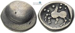 Celts | Kelten Northwestern Slovakia. Celts. Tetradrachm. Velký Bysterec type. Nordwestslowakei. Kelten. Tetradrachme. Typ Velký Bysterec. Severozápadní Slovensko - oblast púchovské kultury. Kelti. Te