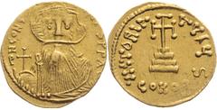 Byzantine Empire ( Byzantinisches Reich ) 539 - 602 Solidus Constans II. (641-668) About EF / About EF Byzantská ríša, Solidus (641-668)