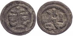 Béla IV of Hungary ( Béla IV. ( Ungarn ) ) 1235 - 1270 Obol (1235-1270) Unger: 256c, Good VF / Good VF Belo IV., Obol (1235-1270) Obol