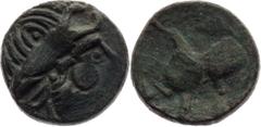 Hungary (Transdanubia), Celts Tetradrachm Ungarn (Transdubien), Kelten Tetradrachme Maďarsko (Transdanubie), Kelti Tetradrachma 9,63 g, 23,7, mm, Bronz (Bronze), Pink X. 199, Good VF / VF