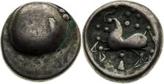 Celts / Kelten Northern Slovakia, Cotini, Celts Tetradrachm, Velký Bysterec type, var. A Norden der Slowakei, Cotini, Kelten Tetradrachme, Typ Velký Bysterec, var. A Severní Slovensko, Cotini - oblast