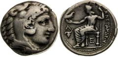 Celts / Kelten Dacia, Celts Tetradrachm, Imitation Alexander III type Unpublished. Dakien, Kelten Tetradrachme, Typ imitation Alexander III Unediert. Dácie, Kelti Tetradrachma, Typ napodobenina Alexan