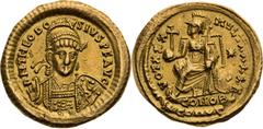 Ancient coins / Antike Theodosius II, Roman Empire Solidus (430 - 440) Theodosius II., Römische Kaiserzeit Solidus (430 - 440) Theodosius II., Rímske cisárstvo Solidus (430 - 440) Konštantinopol / Con