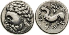 Celts / Kelten Pannonia and Balkan Region, Celts Tetradrachm, Zickzackgruppe type Pannonien und Balkangebiet, Kelten Tetradrachme, Typ Zickzackgruppe Panonie a Balkán, Kelti Tetradrachma, Typ Zick Zac