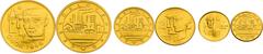 Period after 1918 / Zeitraum nach 1918 Czechoslovakia (1960 - 1989), Period after 1918 Set of gold Medals 1968 (3 pcs), February 1948 - 1968 (5 Ducats, 3 Ducats, Ducat) Original case. Minted only 200 
