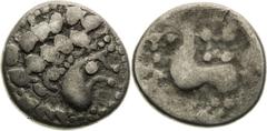 Celts / Kelten Western Slovakia, Celts Tetradrachm , Slowakischer type Westslovakei, Kelten Tetradrachme , Slowakischer Typ Západní Slovensko, Kelti Tetradrachma , Slovenský typ 9,33 g, 22-23 mm, Ag, 