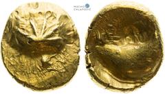 Celts | Kelten Southwestern Slovakia (Bratislava), Celts Stater (1st century BC). Muschel type Late local imitation . Rare! Südwestslowakei (Pressburg), Kelten Stater (1. Jh. v. Chr.). Muscheltyp Spät