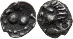 Celts | Kelten Moravia / Lower Austria, Celts Obol (2nd/1st. century BC). Stradonice / Břeclav type Broken off.. Rare! Mähren / Niederösterreich, Kelten Obol (2./1. Jh. v. Chr.). Typ Stradonice / Břec