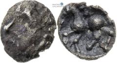 Celts | Kelten Western Slovakia, Celts Obol. Karlstein type Broken off. Rare! Westslowakei, Kelten Obol. Typ Karlstein Leicht abgespaltet. Selten! Západní Slovensko, Kelti Obol. Typ Karlstein Nepatrně