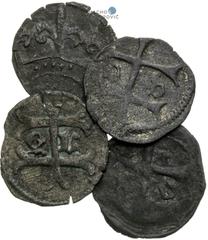 Hungary - Elected Kings | Ungarn - gewählte Könige Sigismund of Luxembourg, Hungary - Elected Kings Obol (4 pcs) Sigismund von Luxemburg, Ungarn - gewählte Könige Obol (4 Stk) Zikmund Lucemburský, Uhe