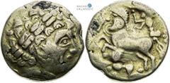 Celts | Kelten Gaul, Celts Stater. Treveri Rare! Gallien, Kelten Stater. Treveri Selten! Galie, Kelti Statér. Treveri Vzácný! 6,73 g, 19 mm, Au, Castelin 499, VF / VF