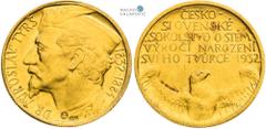 Czechoslovakia after 1918 | Tschechoslowakei nach 1918 Czechoslovakia (1918-1939), Period after 1918 Gold medal 1932 (Ducat). Anniversary of the birth of Dr. Miroslav Tyrš - the founder of the Sokol m