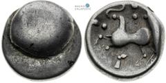 Celts | Kelten Northwestern Slovakia, Celts Tetradrachm. Velký Bysterec type Nordwestslowakei, Kelten Tetradrachme. Typ Velký Bysterec Severozápadní Slovensko - oblast púchovské kultury, Kelti Tetradr