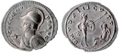 MONNAIES ROMAINES Gallien (253-268) Denier - Rome (264-265) D'un style et d'une qualité exceptionnels. Inédit - Unique ? 2.69g - C. manque - RIC manque - MIR manque cf. 945-946 Superbe à FDC - MS This