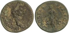 ROMAN COINS ROMAN COINS: ROMAN EMPIRE Roman Coins As. 97 d.C. NERVA. Anv.: IMP NERVA CAES AVG P M TR P II COS III P P. Busto laureado a derecha. Rev.: LIBERTAS PVBLICA S C. Libertas de pie a izquierda
