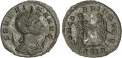 ROMAN COINS ROMAN COINS: ROMAN EMPIRE Roman Coins Antoniniano. 270-275 d.C. SEVERINA. Anv.: SEVERINA AVG. Busto drapeado a derecha. Rev.: CONCORDIA AVGG. Aureliano y severina de pie con las manos entr