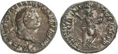 ROMAN COINS: ROMAN EMPIRE Roman Coins Denario. 79 d.C. TITO. Anv.: IMP. TITVS CAES. VESPASIAN. AVG. P. M. Cabeza laureada a derecha. Rev.: TR. P. VIIII. IMP. XIIII. COS. VII. P. P. Venus a derecha, ap