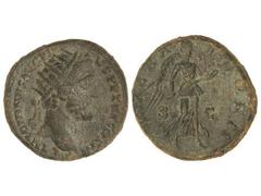 Dupondio. Acuñada el 140-143 d.C. ANTONINO PIO. Anv.: ANTONINVS AVG. PIVS P. P. TR. P. COS. III. Busto radiado a derecha. Rev.: IMPERATOR II S.C. Victoria a derecha. 14,74 grs. Pátina verde. C-433; RI