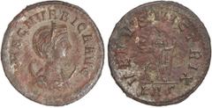 ROMAN COINS: ROMAN EMPIRE Antoniniano. Acuñada el 282-285 d.C. MAGNIA URBICA. Anv.: MAGN. VRBICA AVG. Busto diademado a derecha. Rev.: VENVS VICTRIX. Venus en pie a izquierda con cetro. 3,69 grs. AE. 