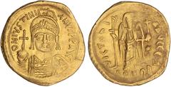 BYZANTINE COINS BYZANTINE COINS Byzantine Coins Sólido. JUSTINIANO I (527-565 d.C.). ROMA. Anv.: D.N. IVSTINIANVS PP.C. Busto acorazado de frente sosteniendo globo crucífero. Rev.: VICTORIA AVGGG ¶. Á