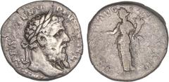 ROMAN COINS: ROMAN EMPIRE Roman Coins Denario. Acuñada el 193 d.C. PERTINAX. Anv.: IMP. CAES. P. HELV. PERTIN. AVG. Busto laureado a derecha. Rev.: AEQVIT. AVG. (TR. P. C)OS. II. Equidad en pie a izqu