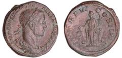ROMAN COINS Alexandre Sévère - Sesterce (227, Rome) - L'Equité A/ IMP CAES M AVR SEV ALEXANDER AVG Buste lauré et drapé à droite. R/ P M TR P VI COS II P P. L'Equité debout à gauche tenant une balance