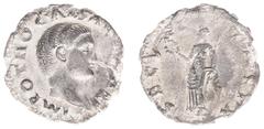 Roman Imperial Coinage Roman Imperial Coinage - Otho (69) - AR Denarius (Rome, 2.56g) - IMP M OTHO CAESAR AVG TRP Bare head right / SECVRITAS PR Securitas standing front, head to left, holding wreath 