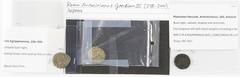 Ancient coins in lots - Roman coinage Ancient coins in lots - Roman coinage - A small lot Roman coins: an AR Antoninianus of Gordianus III (PM TRP IIII COS II PP, Emperor with globe, RIC 92) and Salon