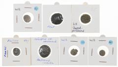 Ancient coins in lots - Miscellaneous coinage Ancient coins in lots - Miscellaneous coinage - A lot Celtic coinage: an AR Tetradrachm (imitation Philippos II of Macedon), an AE Tetradrachm, an AR Stat