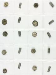Small collection of Roman women on Denarii and Antoniniani: Julia Paula, Plautilla, 2 x Otacilia Severa, Julia Maesa, Julia Mamaea, 4 x Julia Domna - totally 10 coins in mixed grades