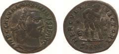 Roman Imperial Coinage - Maximinus Daia (305-313) - AE Follis (Nicomedia, 5.15 g) - Laureate head right / HERCVLI VICTORI Herakles standing right, leaning on club covered with lion skin (SMN in ex., s