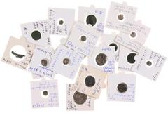 Ancient coins in lots Ancient coins in lots - An interesting and mixed lot with Greek coins: 2 x Pisidia Selge Obol, a Stater of Aspendos (wrestlers), an AE 19 of Lycia Phaselis and a Drachm of Kragos