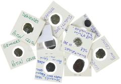 Ancient coins in lots Miscellaneous - A lot with Celtic coins: 6 x Senones (4 Potin and 2 Tetradrachms), 2 x silver of the Durotriges, 1 x Potin (Remi) and 1 x silver unit of the Iceni (crescent-type,