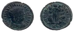 Ancient coinage / Roman Imperial Roman Imperial Coinage - Martinianus (July till September 18, AD 324) - AE Follis (Cyzicus AD 324, 2.43 g) - DN M MARTINIANUS PF AVG Radiate, draped and cuirassed bust