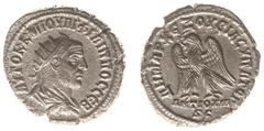 Roman Imperial Coinage Philippus I Arabs (244-249) - Seleucis and Pieria / Antioch - BI Tetradrachm (13.25 g) - Radiate, draped and cuirassed bust right / Eagle standing right, wings spread, holding w