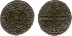 World Coins (single lots) Deutschland - Mittelalter - Kleve - Otto (1305-1311) - Pfennig nd. (Noss37, vHengel imitaties 5) - Obv: Head left, OTHO COMES CLEVEN / Rev: Long cross; MON ETA HVS ENS - 0.47