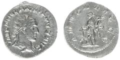 Roman Imperial Coinage Philippus I Arabs (244-249) - AR Antoninianus (Rome AD 245-7, 3.90 g) - IMP M IVL PHILIPPVS AVG,radiate, draped and cuirassed bust right / ANNONA AVGG, Annona standing, holding 