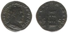 Roman Imperial Coinage Philippus I Arabs (244-249) - AE Dupondius (Rome AD 248, 9.81 g) - IMP M IVL PHILIPPVS AVG, radiate, draped and cuirassed bust right / SAECVLARES AVGG, cippus (column) inscribed